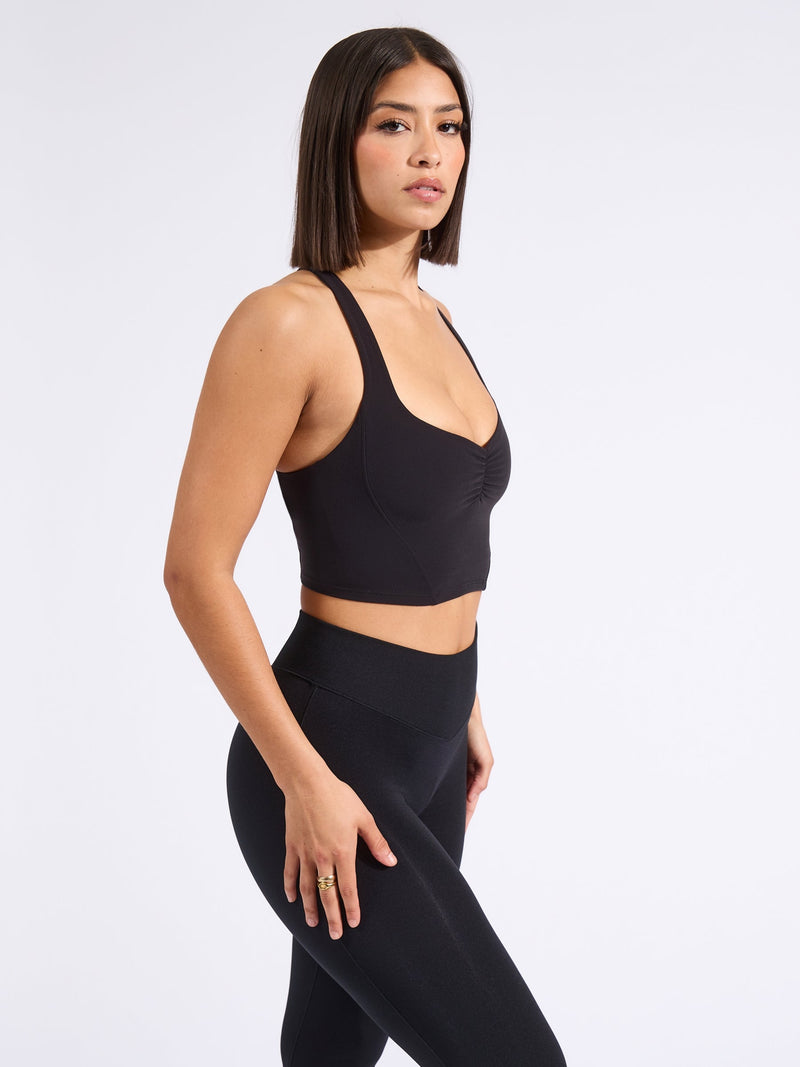 Karma Crop - Onyx Black