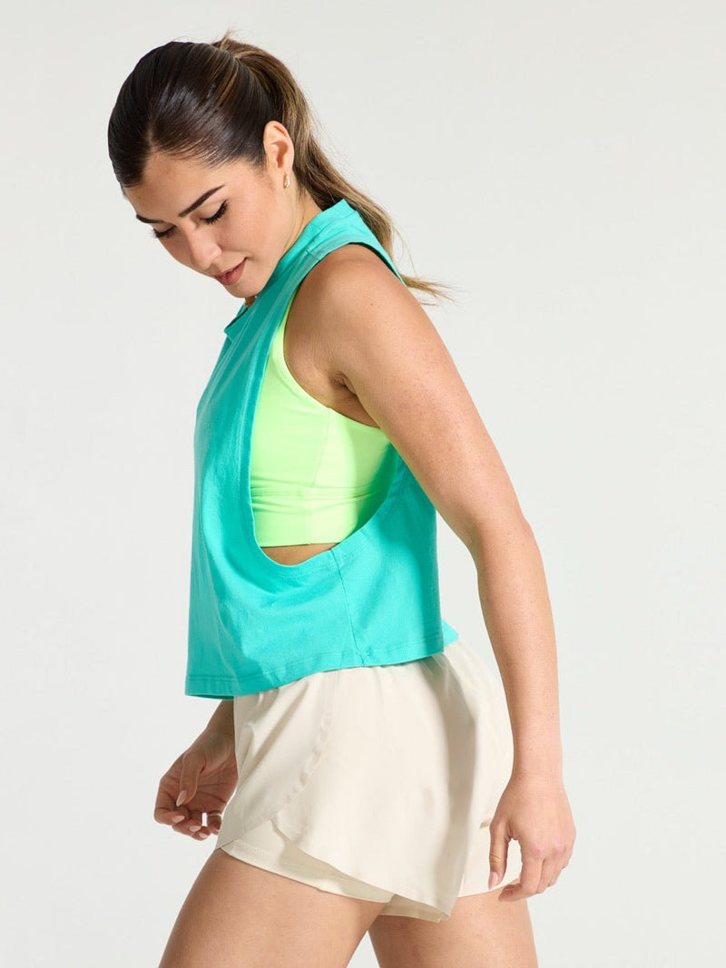 Legacy Crop Tank - Playa