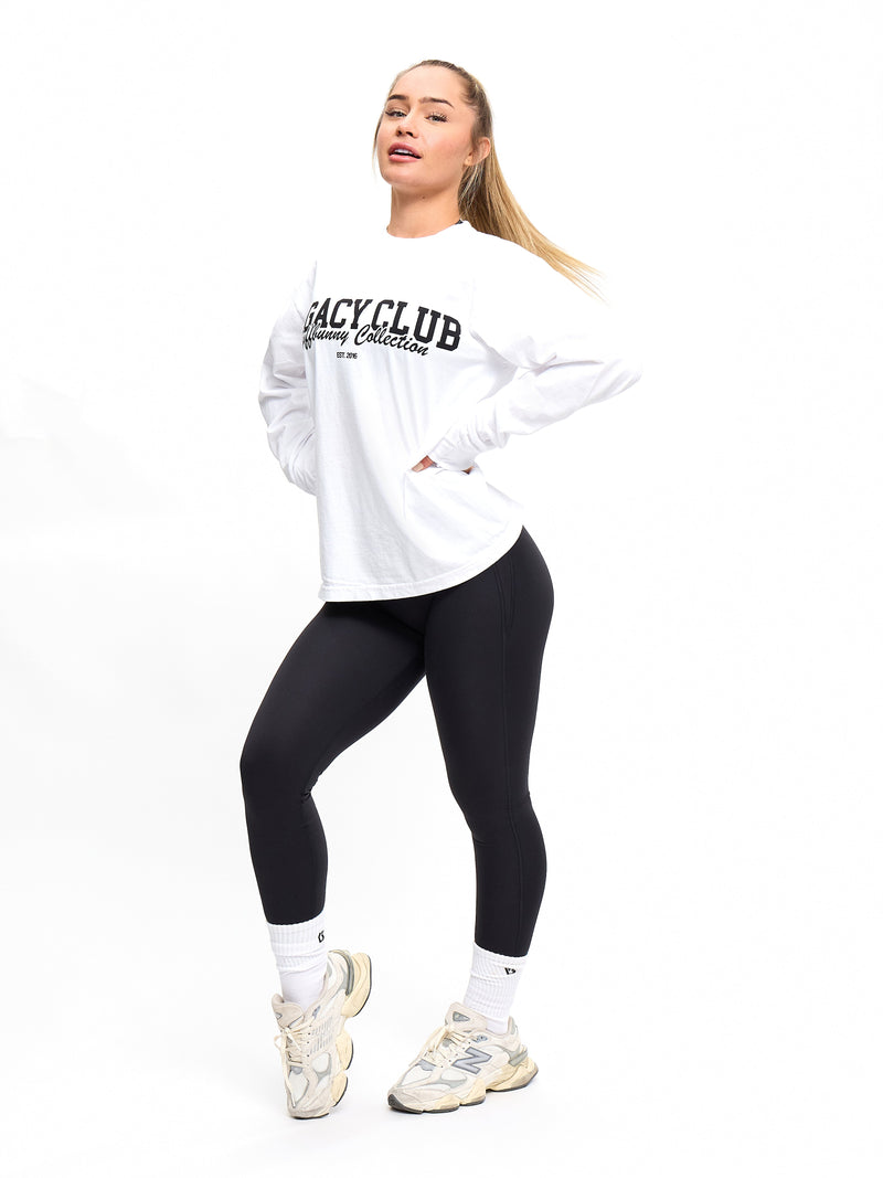 Legacy Long Sleeve Tee - White