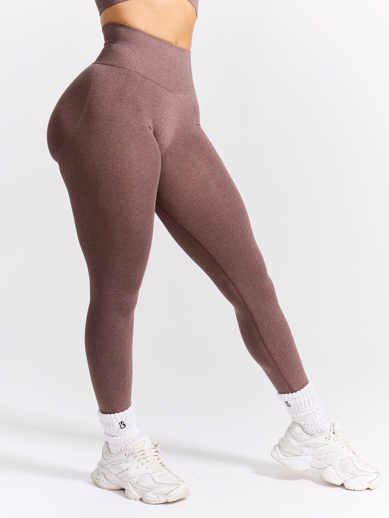 Miracle Seamless Legging - Mocha Berry