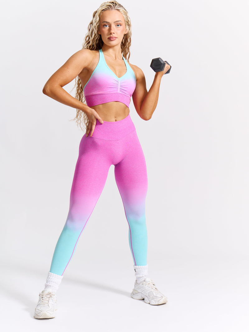 Miracle Seamless Legging - Candy Floss Ombre