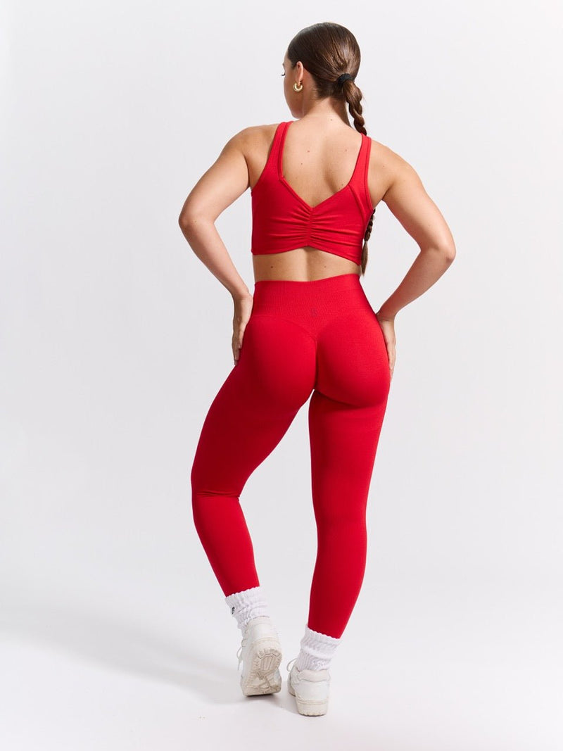 Miracle Seamless Legging - Salsa Red
