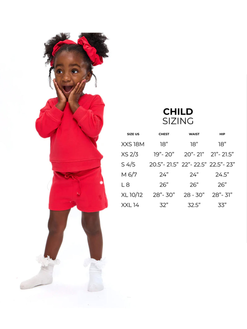 Mini Cloud Short - Salsa Red